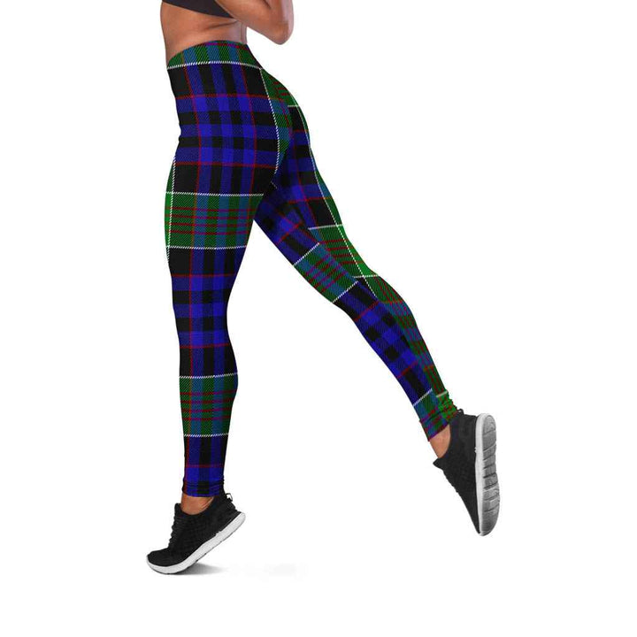 Scottish Newman Clan Tartan Women Leggings Tartan Plaid 2