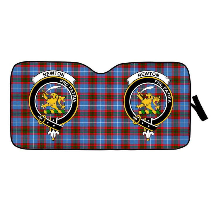 Scottish Newton Clan Crest Tartan Car Windshield Sun Shade Tartan Plaid 1