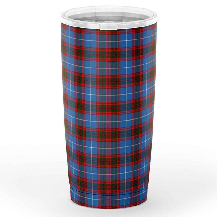 Scottish Newton Clan Crest Tartan Insulated Tumbler Tartan Plaid 2