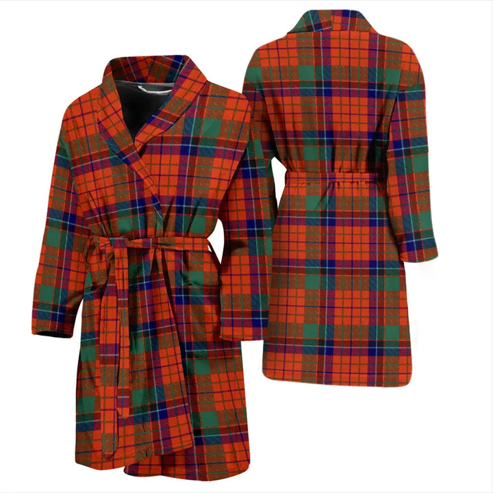 Scottish Nicolson Ancient Clan Tartan Bathrobe 3