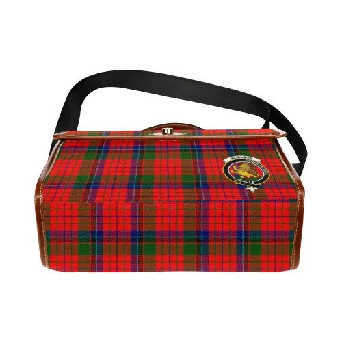 Scottish Nicolson Clan Crest Tartan Waterproof Canvas Bag Tartan Plaid 5