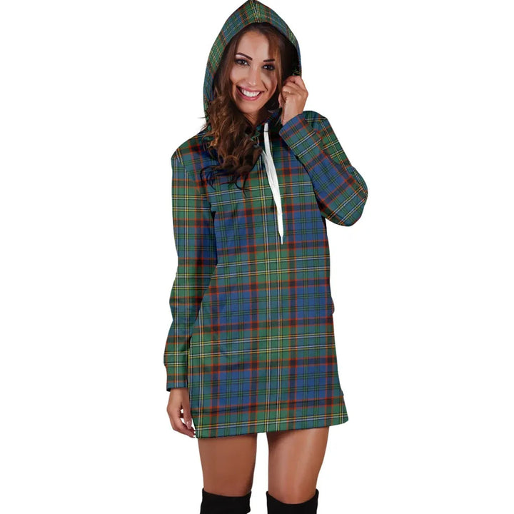 Scottish Nicolson Hunting Ancient Clan Tartan Hoodie Dress