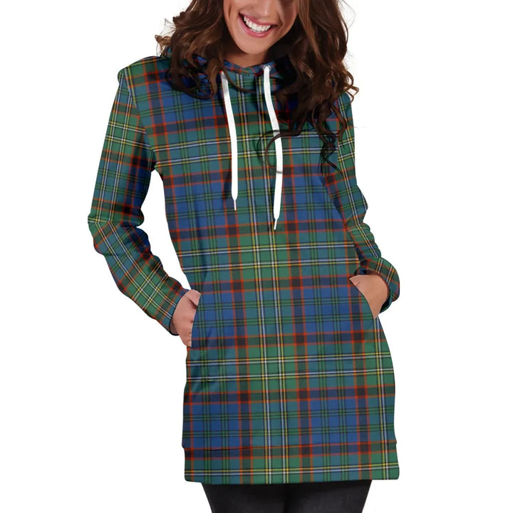 Scottish Nicolson Hunting Ancient Clan Tartan Hoodie Dress