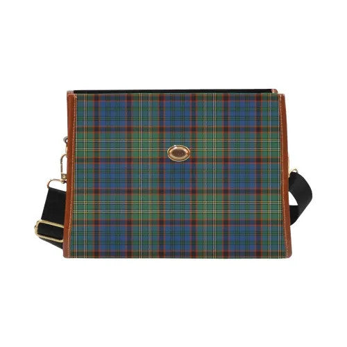 Scottish Nicolson Hunting Ancient Clan Tartan Waterproof Canvas Bag Tartan Plaid 2