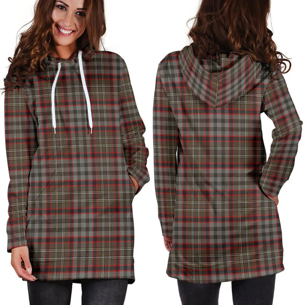 Scottish Nicolson Hunting Weathered Clan Tartan Hoodie Dress