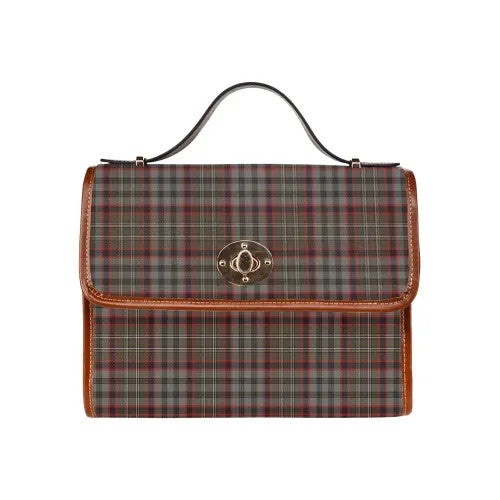 Scottish Nicolson Hunting Weathered Clan Tartan Waterproof Canvas Bag Tartan Plaid 1