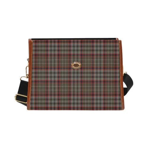 Scottish Nicolson Hunting Weathered Clan Tartan Waterproof Canvas Bag Tartan Plaid 2
