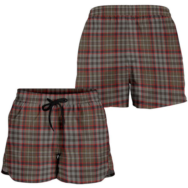 Scottish Nicolson Hunting Weathered Clan Tartan Women Shorts