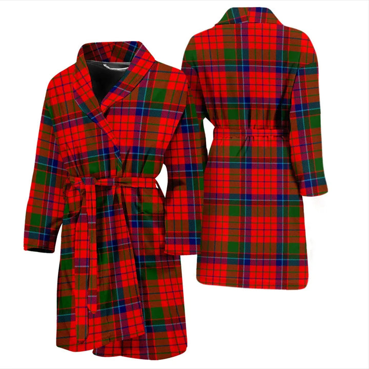Scottish Nicolson Modern Clan Tartan Bathrobe 3