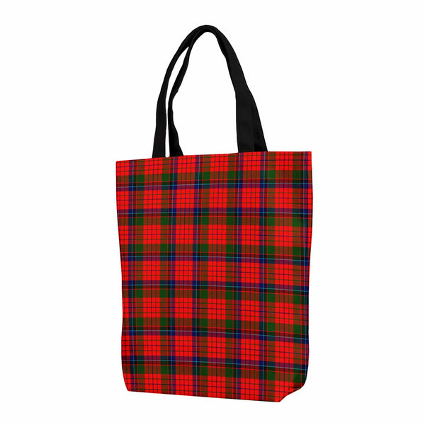 Scottish Nicolson Modern Clan Tartan Canvas Bag With Shoulder Strap Tartan Plaid 1