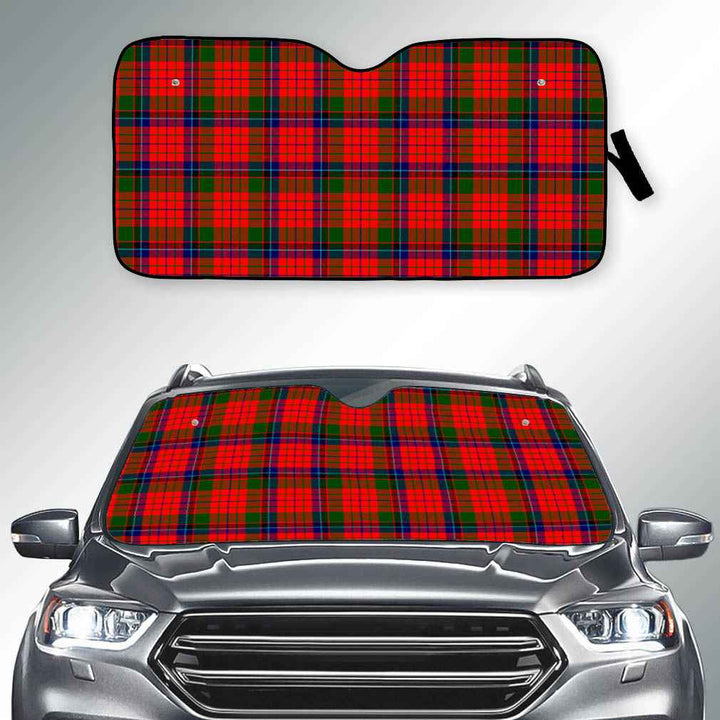 Scottish Nicolson Modern Clan Tartan Car Windshield Sun Shade Tartan Plaid 2