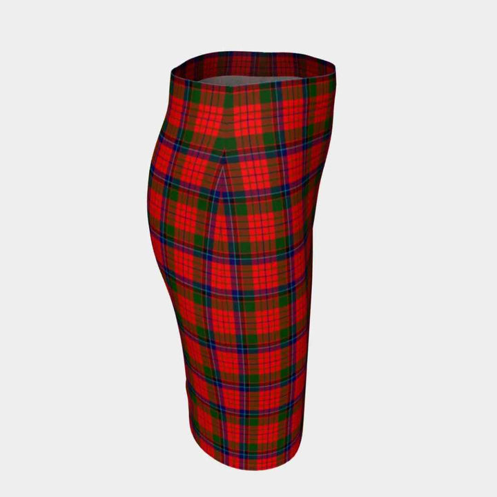 Scottish Nicolson Modern Clan Tartan Fitted Skirt Tartan Plaid 3