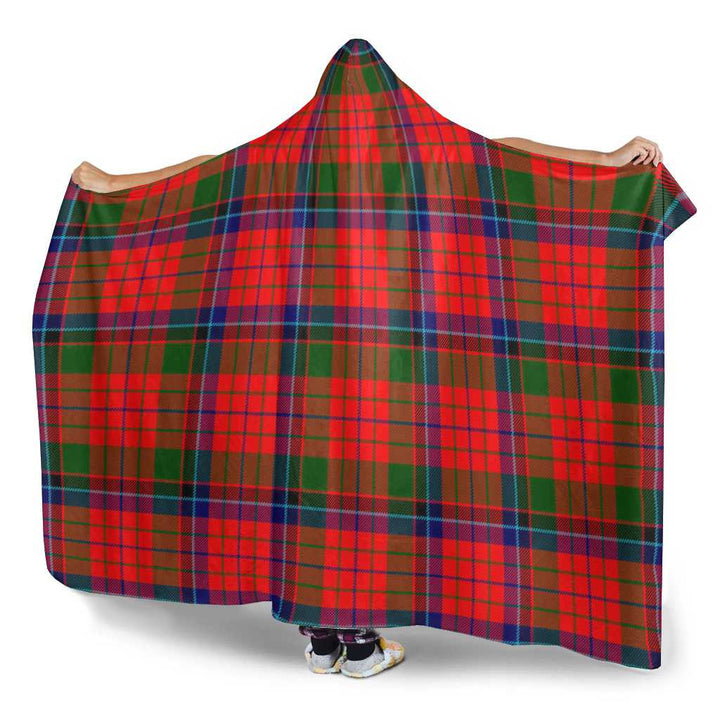 Scottish Nicolson Modern Clan Tartan Hooded Blanket Tartan Plaid 3