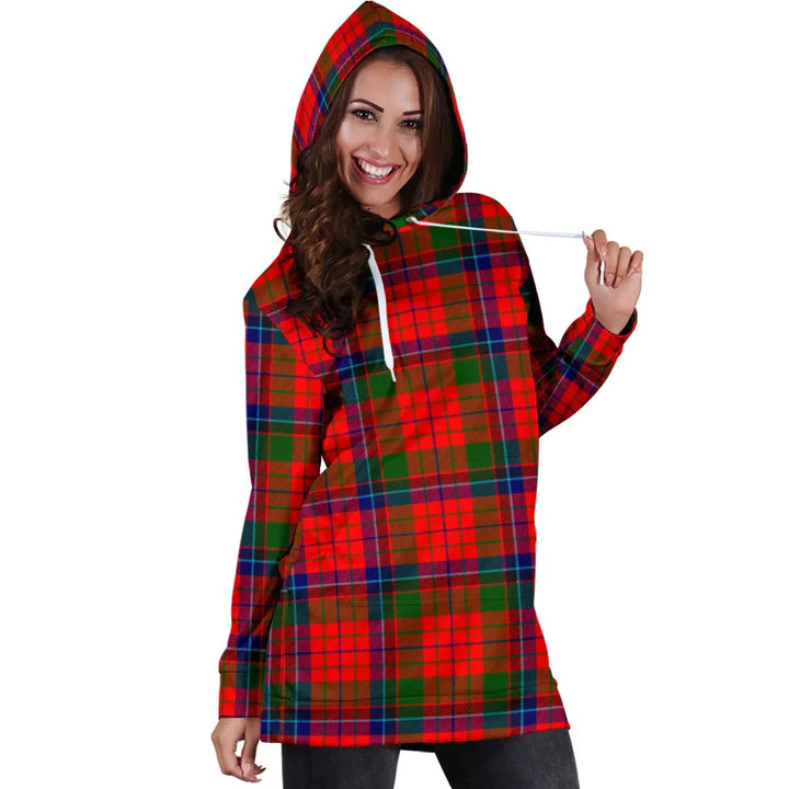 Scottish Nicolson Modern Clan Tartan Hoodie Dress