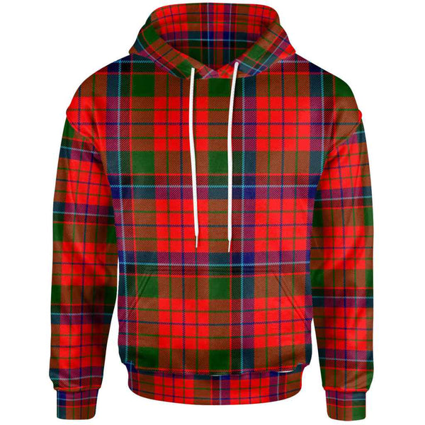 Scottish Nicolson Modern Clan Tartan Hoodie Front Side Tartan Plaid