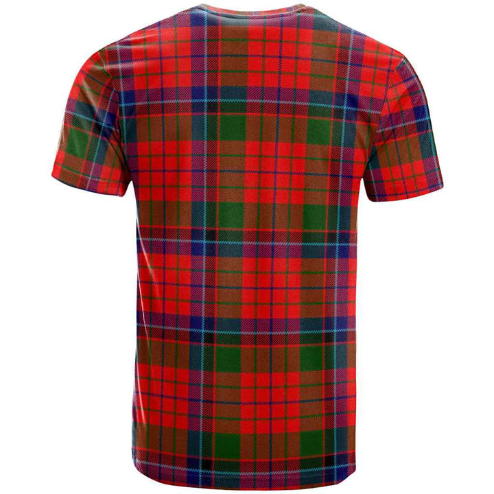 Scottish Nicolson Modern Clan Tartan T-Shirt Back Side Tartan Plaid