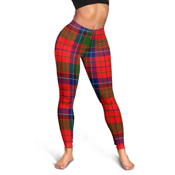 Scottish Nicolson Modern Clan Tartan Women Leggings Tartan Plaid 3