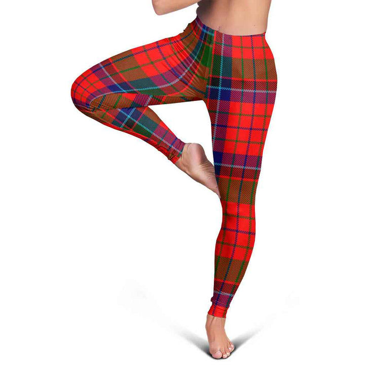 Scottish Nicolson Modern Clan Tartan Women Leggings Tartan Plaid 5