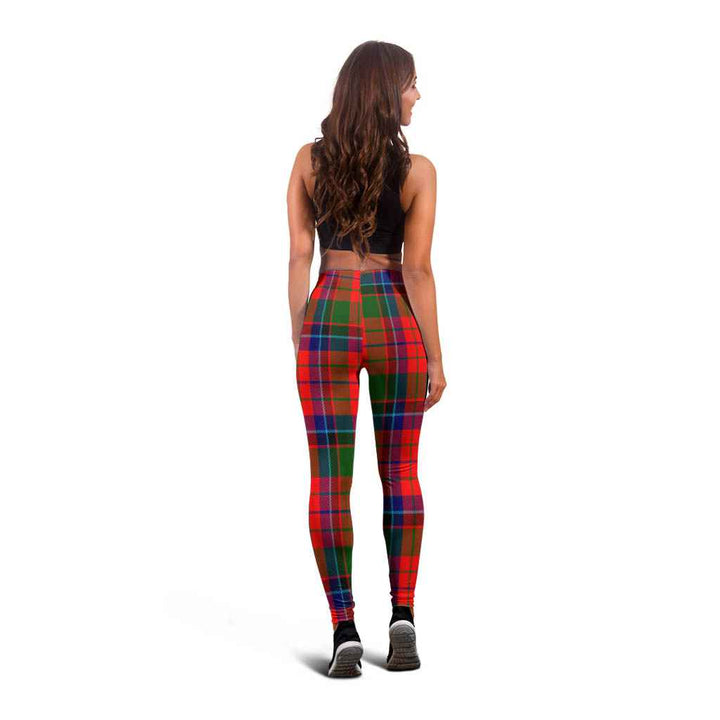 Scottish Nicolson Modern Clan Tartan Women Leggings Tartan Plaid 6