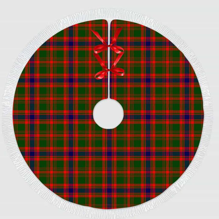 Scottish Nithsdale District Clan Tartan Christmas Tree Skirt Tassels 1 Tartan Plaid