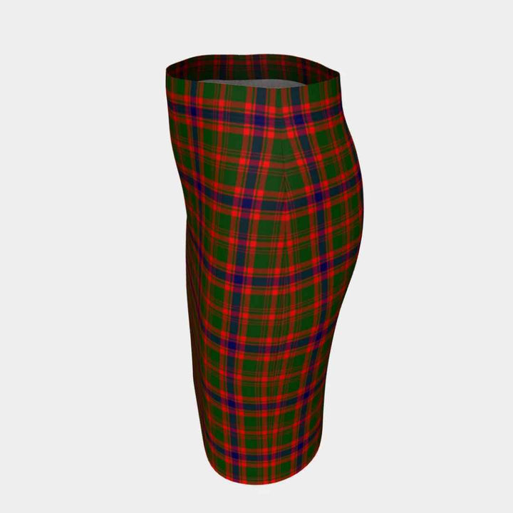 Scottish Nithsdale District Clan Tartan Fitted Skirt Tartan Plaid 2