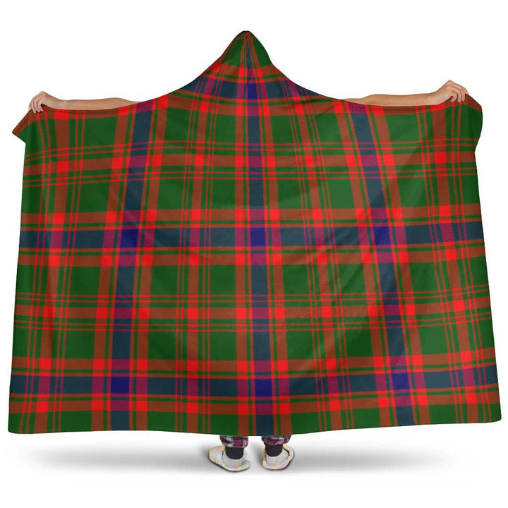 Scottish Nithsdale District Clan Tartan Hooded Blanket Tartan Plaid 1