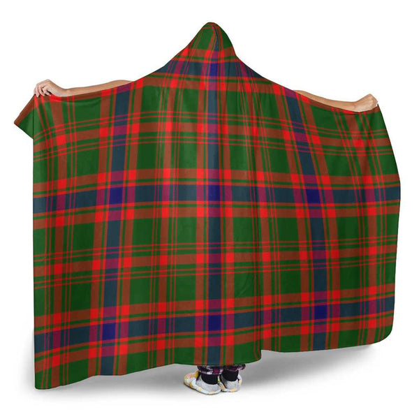 Scottish Nithsdale District Clan Tartan Hooded Blanket Tartan Plaid 2