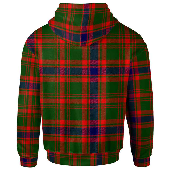 Scottish Nithsdale District Clan Tartan Hoodie Back Side Tartan Plaid