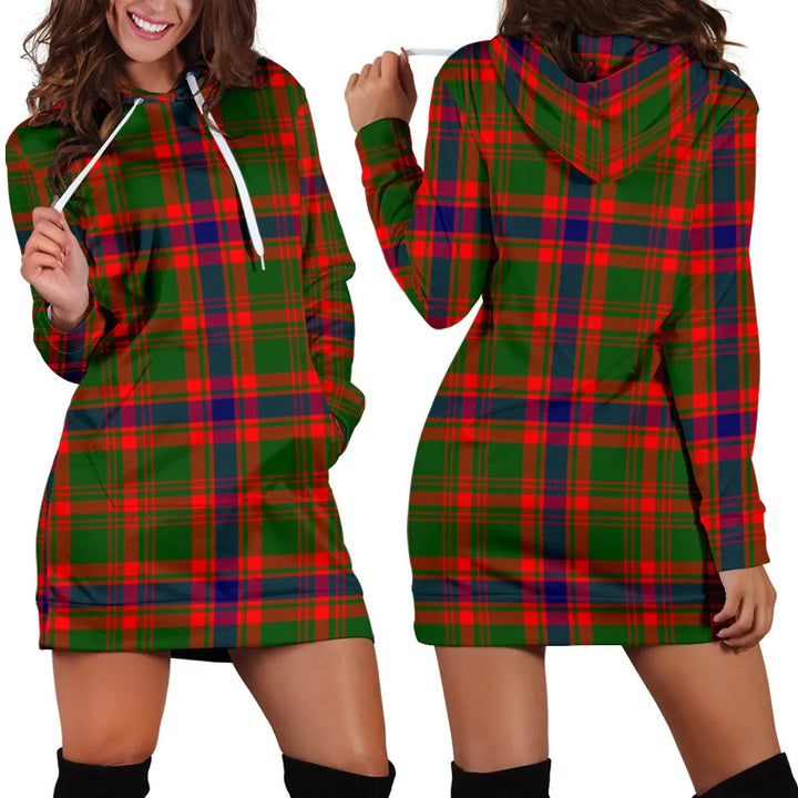 Scottish Nithsdale District Clan Tartan Hoodie Dress
