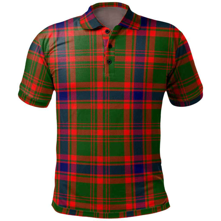 Scottish Nithsdale District Clan Tartan Polo Shirt Front Side Tartan Plaid