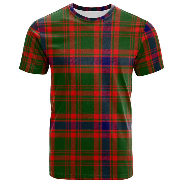 Scottish Nithsdale District Clan Tartan T-Shirt Front Side Tartan Plaid