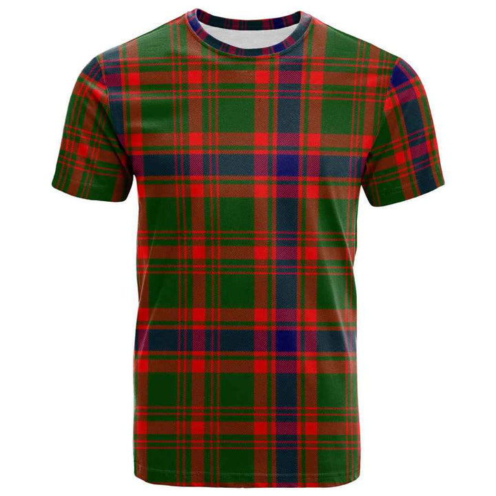 Scottish Nithsdale District Clan Tartan T-Shirt Front Side Tartan Plaid