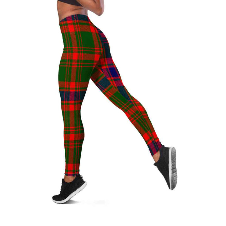 Scottish Nithsdale District Clan Tartan Women Leggings Tartan Plaid 2