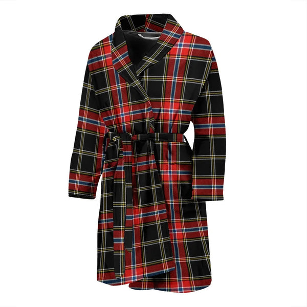Scottish Norwegian Night Clan Tartan Bathrobe 2