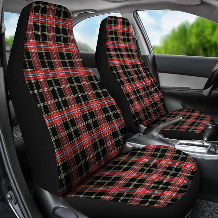 Scottish Norwegian Night Clan Tartan Car Seat Covers 3