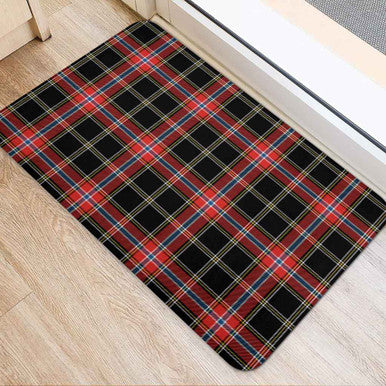 Scottish Norwegian Night Clan Tartan Door Mat Tartan Plaid 2