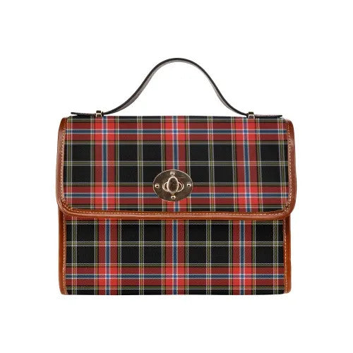 Scottish Norwegian Night Clan Tartan Waterproof Canvas Bag Tartan Plaid 1