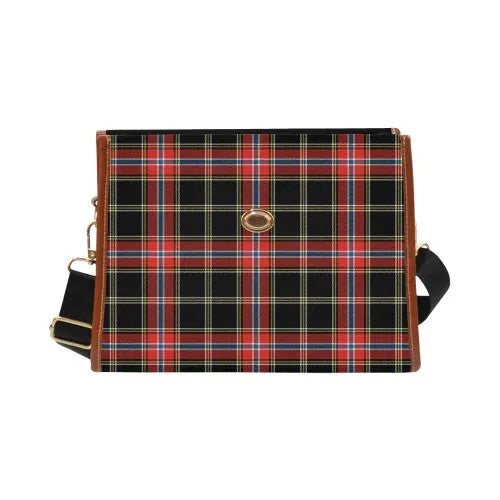 Scottish Norwegian Night Clan Tartan Waterproof Canvas Bag Tartan Plaid 2
