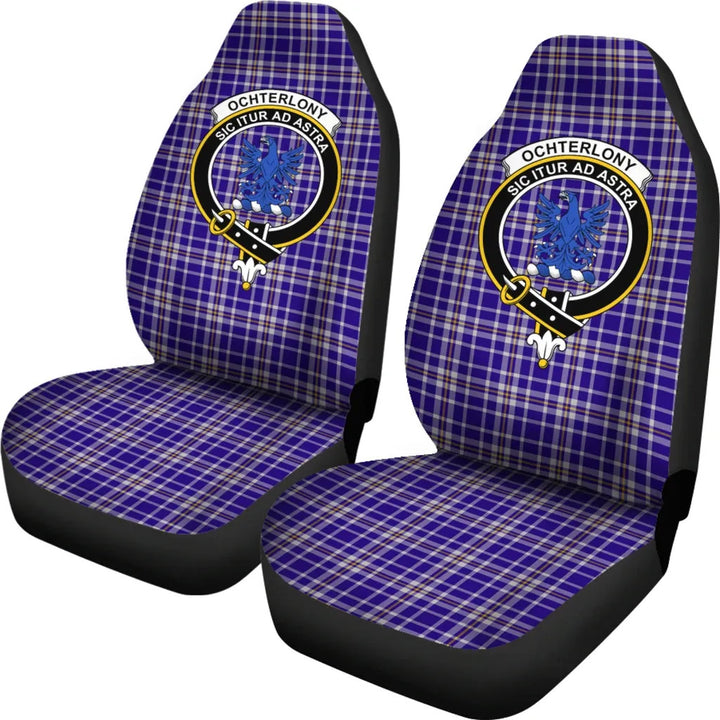 Scottish Ochterlony Clan Crest Tartan Car Seat Covers 1