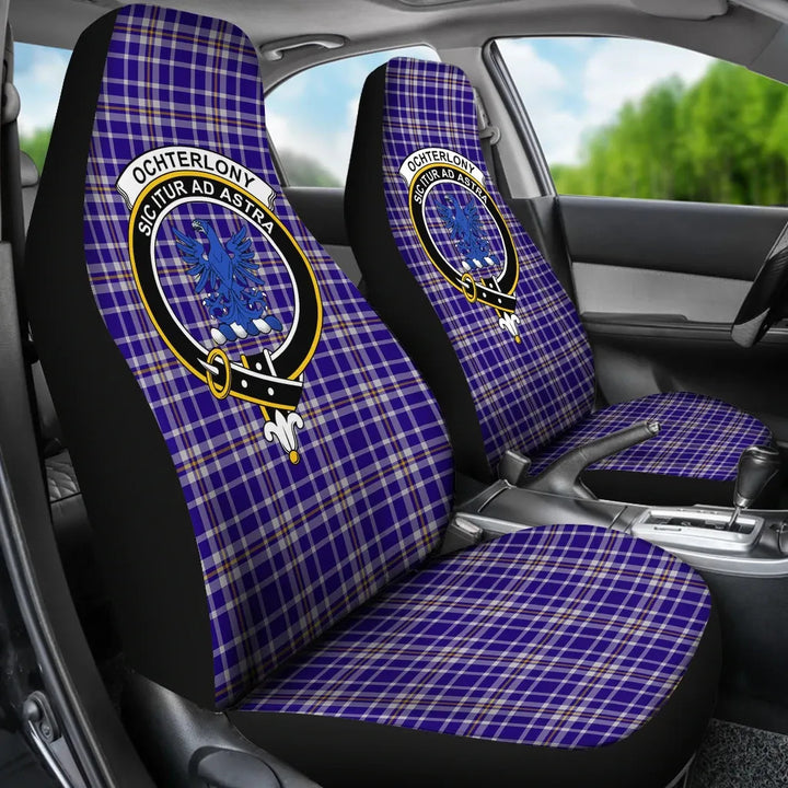 Scottish Ochterlony Clan Crest Tartan Car Seat Covers 3