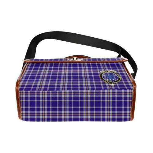Scottish Ochterlony Clan Crest Tartan Waterproof Canvas Bag Tartan Plaid 5