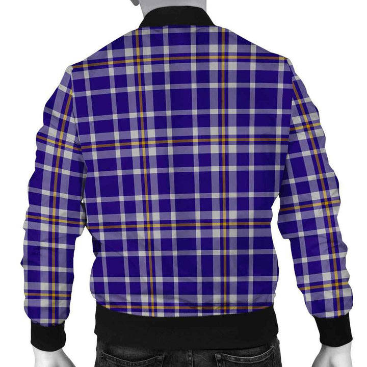 Scottish Ochterlony Clan Tartan Bomber Jacket Tartan Plaid 3