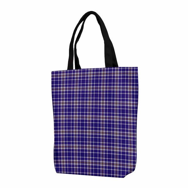 Scottish Ochterlony Clan Tartan Canvas Bag With Shoulder Strap Tartan Plaid 1