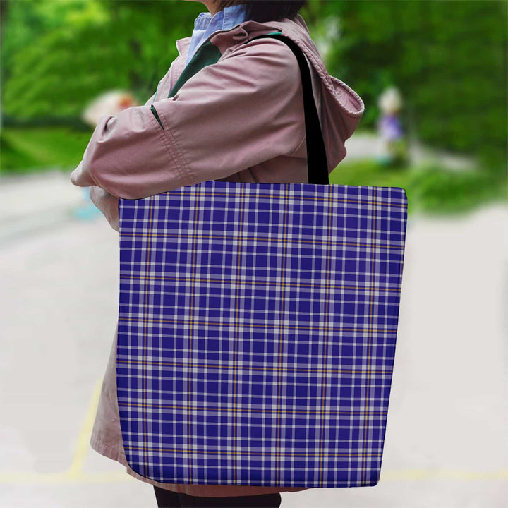 Scottish Ochterlony Clan Tartan Canvas Bag With Shoulder Strap Tartan Plaid 2