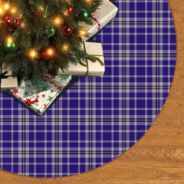 Scottish Ochterlony Clan Tartan Christmas Tree Skirt No Tassels 2 Tartan Plaid