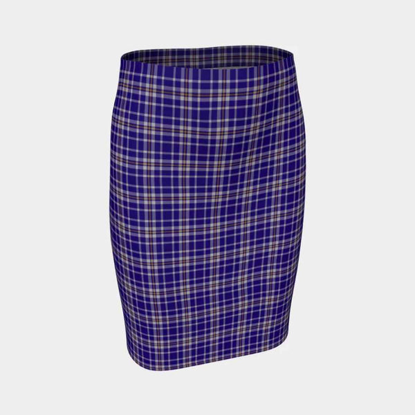 Scottish Ochterlony Clan Tartan Fitted Skirt Tartan Plaid 1
