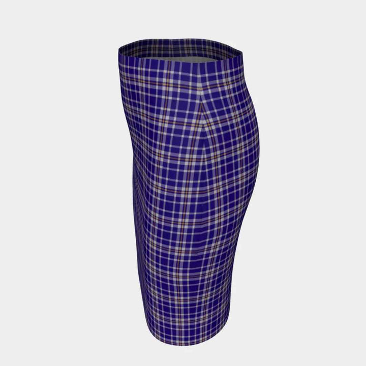 Scottish Ochterlony Clan Tartan Fitted Skirt Tartan Plaid 2