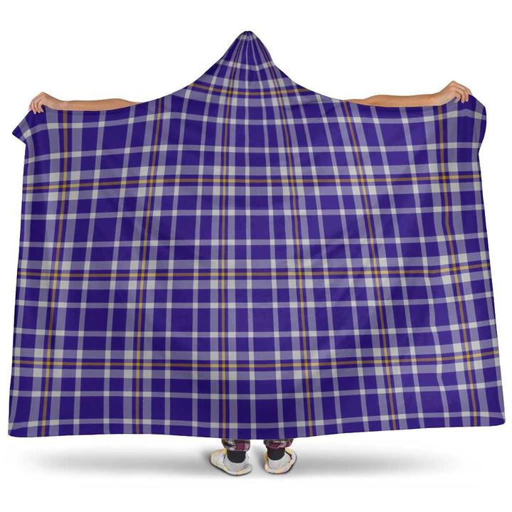 Scottish Ochterlony Clan Tartan Hooded Blanket Tartan Plaid 1