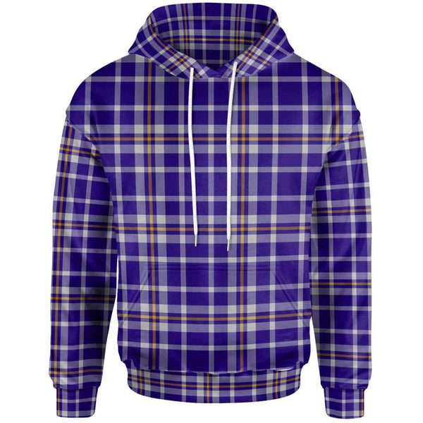 Scottish Ochterlony Clan Tartan Hoodie Front Side Tartan Plaid