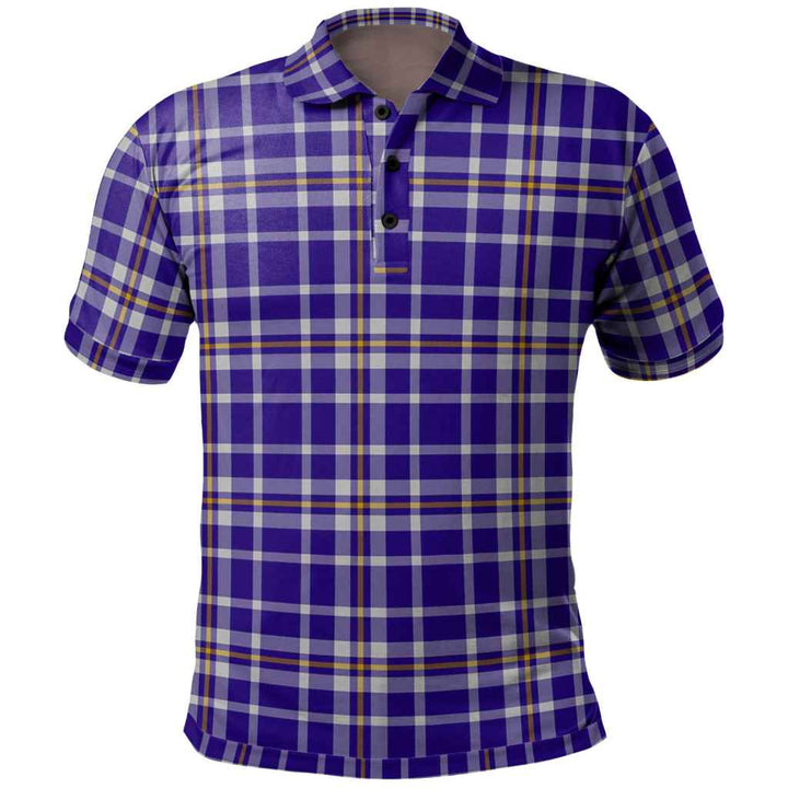 Scottish Ochterlony Clan Tartan Polo Shirt Front Side Tartan Plaid